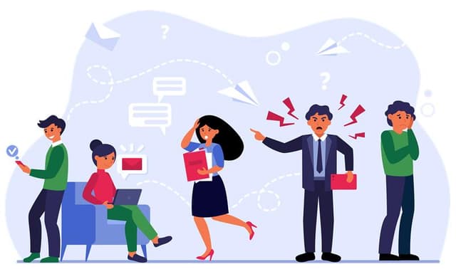 Inefficient Communication Across Departments